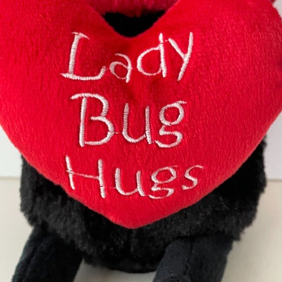 Cuddle Barn Plush Luv Bugs Ladybug Talking Says 4 Messages Stuffed Animal Toy 9" - Picture 4 of 12